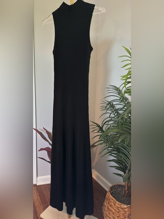 GAP Dresses & Skirts - GAP Black Sleeveless Ribbed Maxi Dress